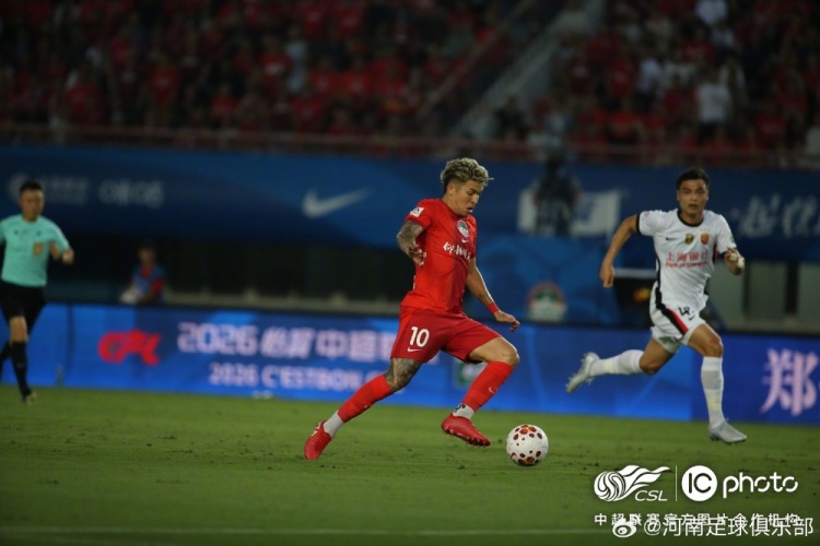 纳萨里奥闪击难救主，海港客场2-1逆转河南
