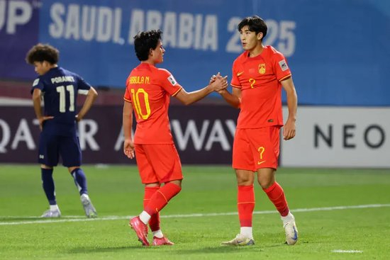 江志钦首秀破门+造点，国少荣誉战2-0泰国仍出局
