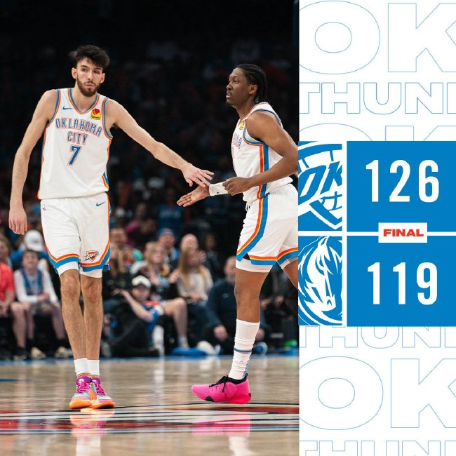 布伦森45分尼克斯拒逆转 雷霆胜独行侠重返西部榜首